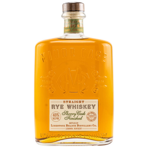 Minor Case Straight Rye Whiskey Sherry Cask Finished 45% vol. 0,70l im Shop kaufen
