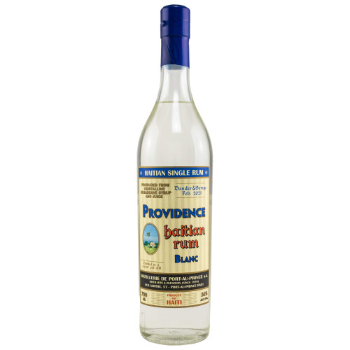 Providence Dunder & Syrup Rum Blanc Haiti 56% vol. 0,70l