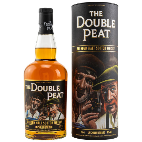 The Double Peat Blended Malt Whisky 46% vol. 0,70l im Shop kaufen