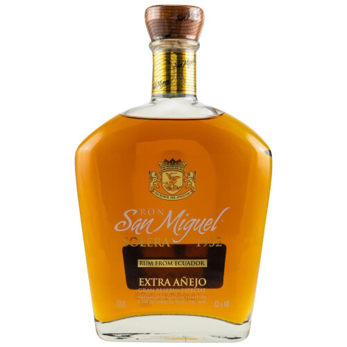 Ron San Miguel Solera 1952 Extra Anejo Rum 43% 0,70l im Shop kaufen