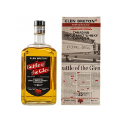 Glen Breton 15 Jahre Battle of the Glen Kanada Whisky 43%...