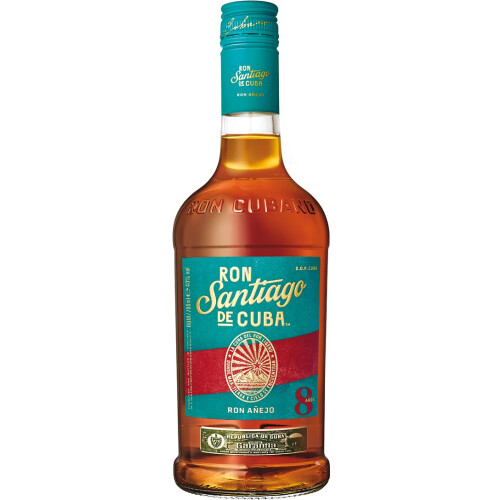 Santiago de Cuba Ron Anejo 8 Jahre Rum 40% - 0,70l kaufen