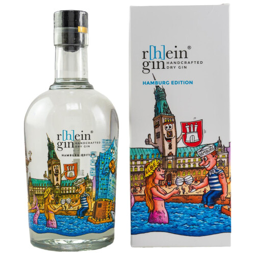 Rhein Gin Tilly Dry Gin Edition Hamburg 46% 0.5l