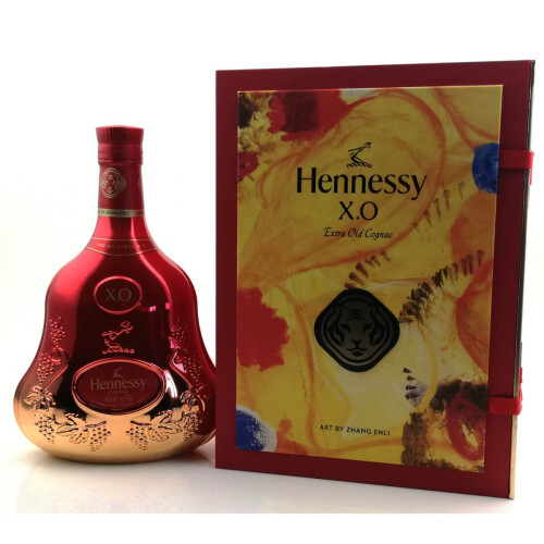 Hennessy XO Cognac Limited Edition 2022 Art by Zhang Enli in Geschenkverpackung 40% 0.70l