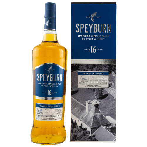 Speyburn 16 Jahre Speyside Single Malt Whisky in Geschenkverpackung aus Schottland