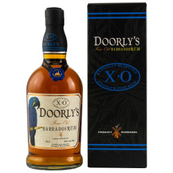 Doorlys XO Barbados Foursquare Rum 43% 0.7l
