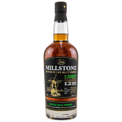 Millstone 12 Jahre Sherry Cask Dutch Whisky (Niederlande) 46% 0.70l