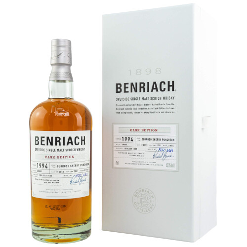 Benriach 27 Jahre 1994/2021 Whisky Cask #2059 - 53% 0.7l