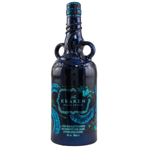 Kraken Black Spiced Limited Edition Unknown Deep Blaue Flasche 40% 0.7l