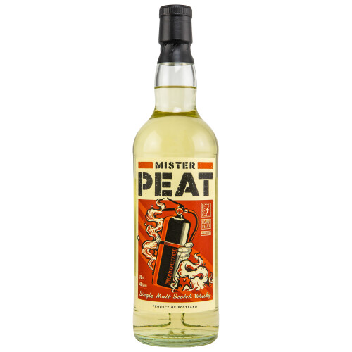 Mr Peat Heavily Peated Single Malt Whisky Schottland 46% 0.7l