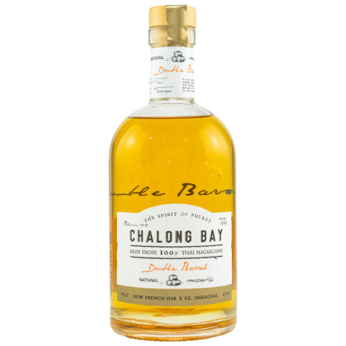 Chalong Bay Rum Thailand Double Barrel | 100% Sugarcane | New French Oak & Ex Armagnac Cask