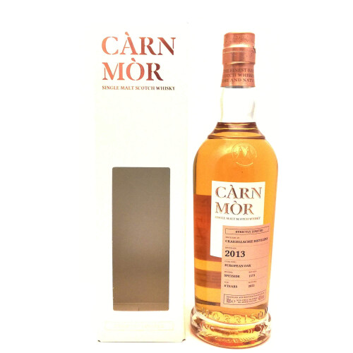 Craigellachie 8 Jahre 2013/2022 European Oak Carn Mor Whisky 47,5% 0,70l