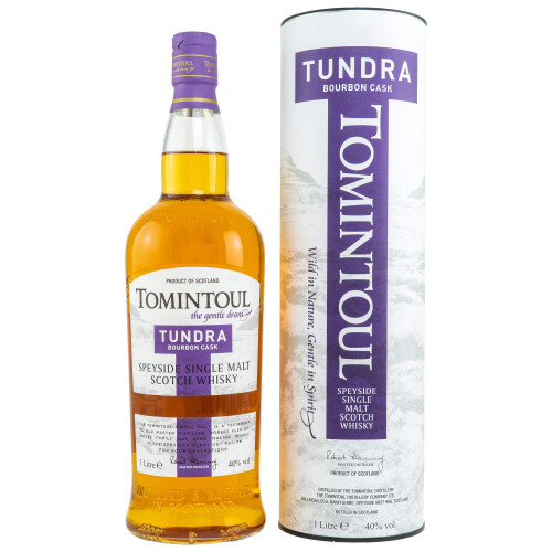 Tomintoul Tundra Bourbon Cask Speyside Whisky Single Malt Schottland 1 Liter