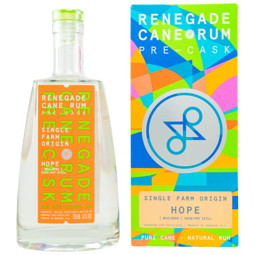 Renegade Hope Pot Still Rum 1st Release 50% 0.7l