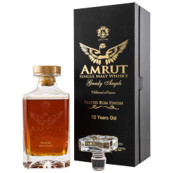 Amrut 10 YO Greedy Angels Peated Rum Finish Single Malt...