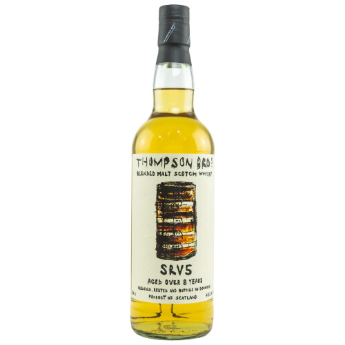 SRV5 Blended 8 YO Blended Malt Scotch Whisky Thompson Bros