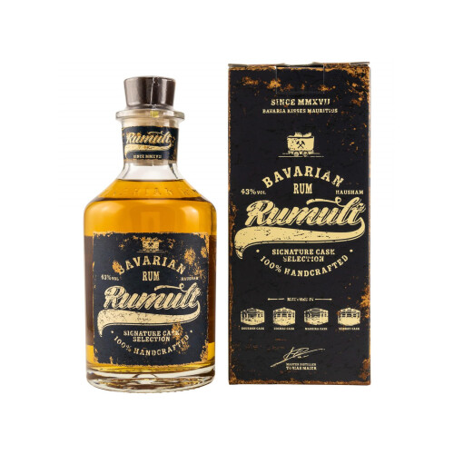 Rumult Signature Cask Selection Bavarian Rum - Bourbn, Cognac, Madeira & Sherry Cask - Mauritius