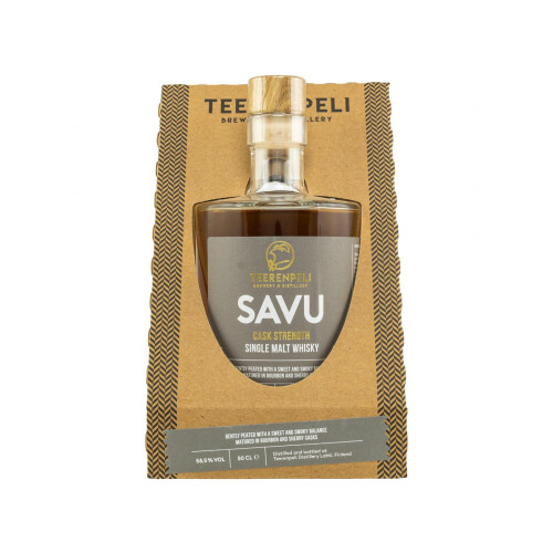 Teerenpeli Savu Peated Cask Strength Single Malt Whisky 58,5% 0.50l