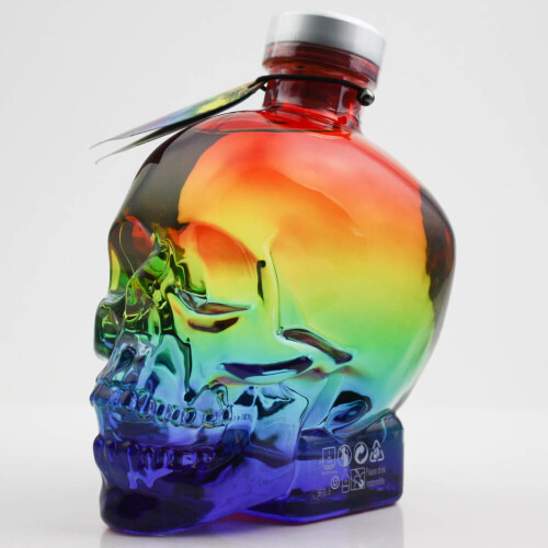 Crystal Head Pride Vodka aus Kanada Rainbow Limited Edition 40% 1.75l