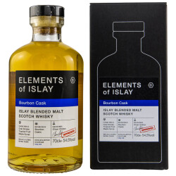Elements of Islay Bourbon Cask Blended Malt Whisky 54,5%...