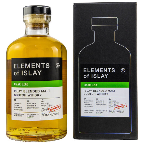 Elements of Islay Cask Edit Blended Malt Whisky 46% 0.70l