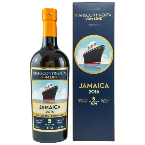Transcontinental Rum Line Jamaica 5 Jahre 2016/2021