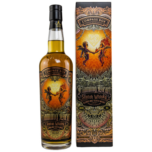 Compass Box Flaming Heart 2022 | Blended Malt Scotch Whisky | Limited Edition - 48,9% 0.70l