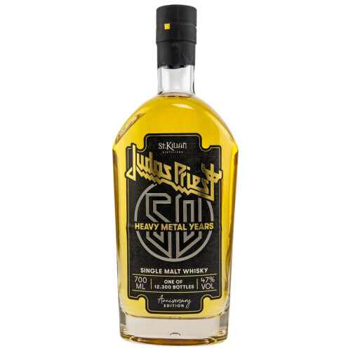 St. Kilian Judas Priest Heavy Metal Years Whisky Anniversary Edition - 47% 0.7l