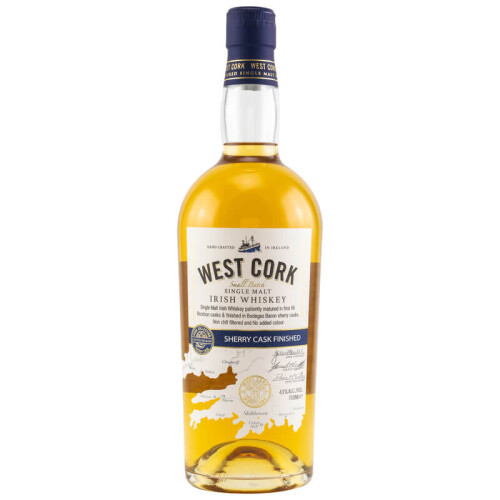 West Cork Sherry Cask Finish Irish Whiskey 43% 0.7l
