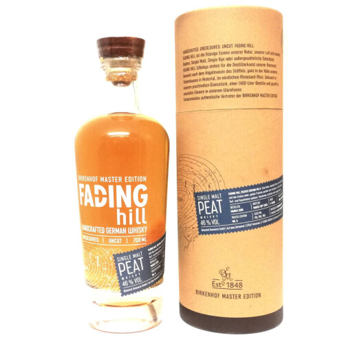 Fading Hill Peat Whisky 4 Jahre 2018/2022 Birkenhof 46% 0.7l