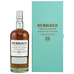 Benriach 22 Jahre Triple Distilled Triple Cask Matured -...