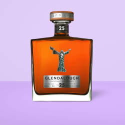 Glendalough 25 Jahre Irish Whiskey mit Holzkiste 46% 0,70l