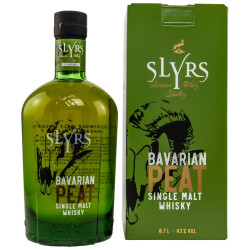 Slyrs Bavarian Peat Whisky 43% 0,70l