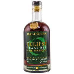 Balcones Eclipse Texas Rye Cask Strength 64.0% 0,7l