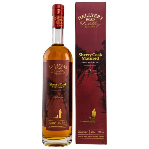 Hellyers Road 7 Jahre Sherry Casks Matured Tasmania Whisky 46,2% 0.7l