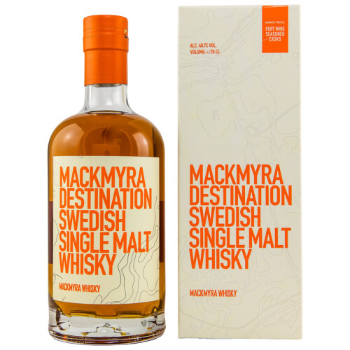 Mackmyra Destination Schwedischer Whisky | Single Malt - 48,7% 0,70l