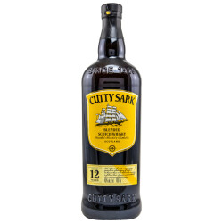 Cutty Sark 12 YO Blended Scotch Whisky 40% Vol. 0,70l
