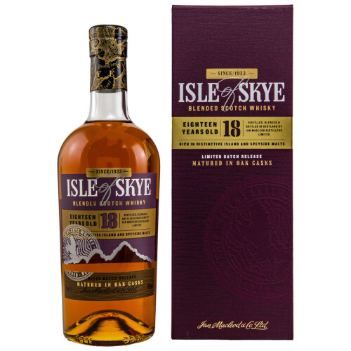 Isle of Skye 18 Jahre Whisky 40% 0,70l