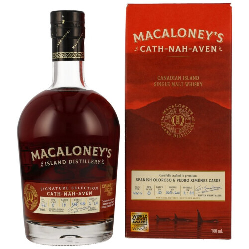 Macaloneys Cath Nah Aven (Batch #6) Kanadischer Whisky 46% 0,70l