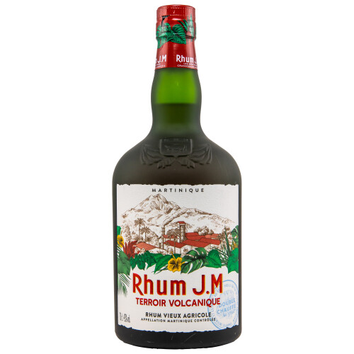 Rhum J.M Fumee Terroir Volcanique | Rhum Vieux Agricole Martinique | Double Chauffe - 43% 0,70l