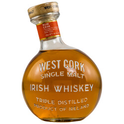 West Cork Rum Cask Finish Irish Whiskey 46% 0,70l