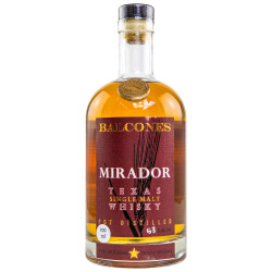 Balcones Mirador Texas Single Malt Whisky 53% 0,70l