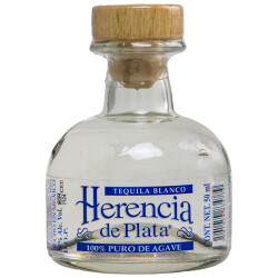 Herencia de Plata Blanco Tequila Miniatur 38% 50ml