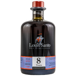 Louis Santo Rum 8 Jahre Cognac Cask Finish 40% 0,50l