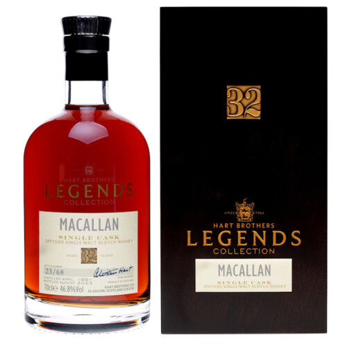 Macallan 32 Jahre Legends Collection Hart Brothers Whisky 46,8% 0,70l