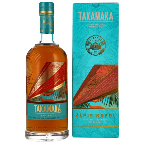 Takamaka Zepis Kreol Spiced 43% 0,70l