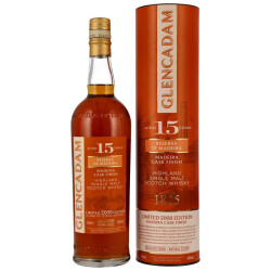 Glencadam 15 Jahre Madeira Cask Finish Whisky 46% 0,70l