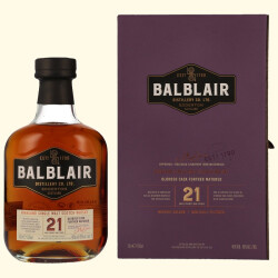 Balblair 21 YO Highland Single Malt Whisky 46% 0,70l