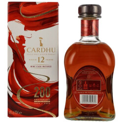 Cardhu 12 YO 200th Anniversary Speyside Single Malt Whisky 40% 0,70l