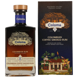 Coloma 8 Jahre Rum Coffee Smoked Cask Finish 42% 0,70l